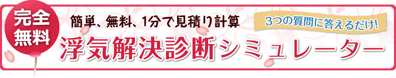浮気調査費用・見積り計算機